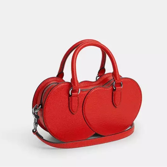 NWT Coach Cherry Crossbody Fruit Summer Handbag Purse Red Leather Crossbody - Picture 5 of 10